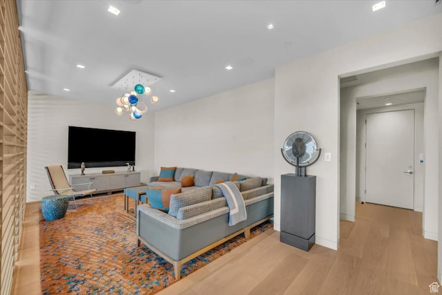 973 W Sipala Trl, Ivins, UT 84738 - living room featuring light hardwood / wood-style flooring
