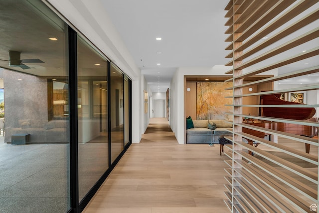 973 W Sipala Trl, Ivins, UT 84738 - corridor featuring light wood-type flooring