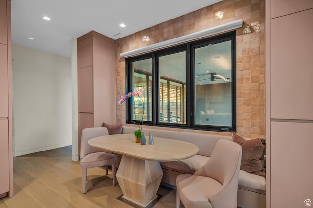 973 W Sipala Trl, Ivins, UT 84738 - dining area with light hardwood / wood-style flooring