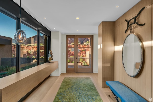 973 W Sipala Trl, Ivins, UT 84738 - corridor with light wood-type flooring