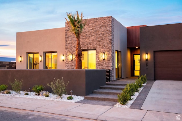 3617 S Cypress Point Rd, Hurricane, UT 84737 - view of front facade with a garage