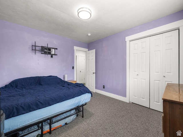 435 E 790 S Unit 8, Pleasant Grove, UT 84062 - carpeted bedroom featuring a closet and baseboards