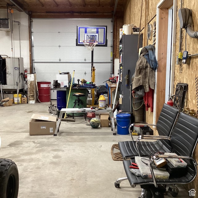 1528 E Valley View Dr, Manila, UT 84046 - view of garage