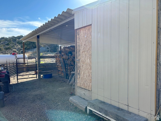 1528 E Valley View Dr, Manila, UT 84046 - view of side of property with an outdoor structure and an exterior structure