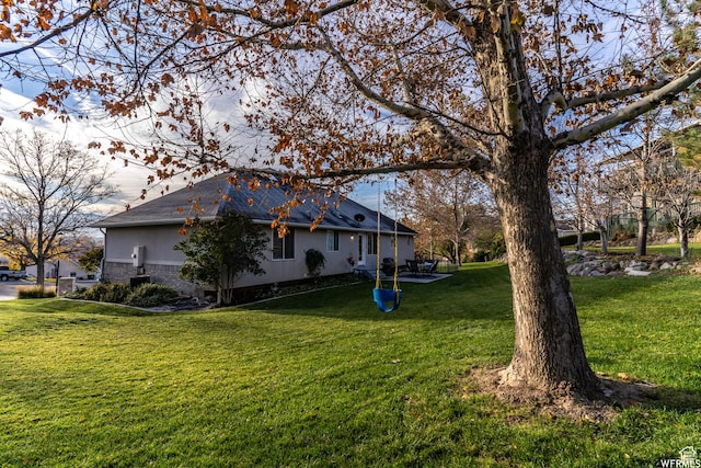 view of yard