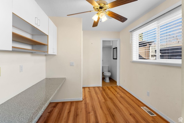 53 Pioneer Way, Hurricane, UT 84737 - laundry area with light wood-style flooring and a ceiling fan