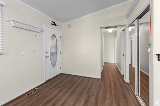 53 Pioneer Way, Hurricane, UT 84737 - entryway with wood finished floors and crown molding