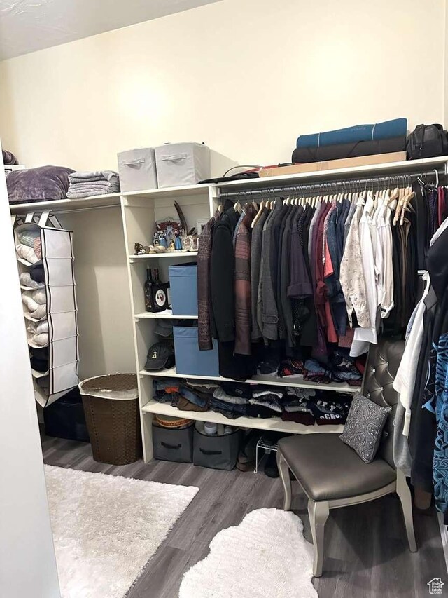 1350 E 600 S, Richfield, UT 84701 - walk in closet with wood finished floors