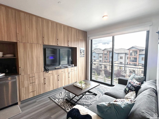 2670 Canyons Resort Dr Unit 208, Park City, UT 84098 - living area with wood finished floors