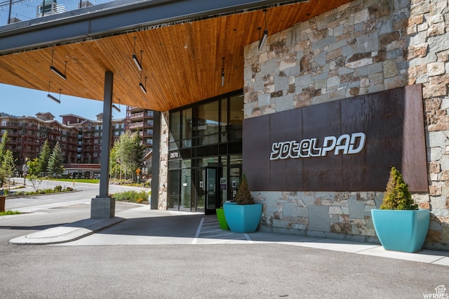 2670 Canyons Resort Dr Unit 208, Park City, UT 84098 - property entrance featuring stone siding