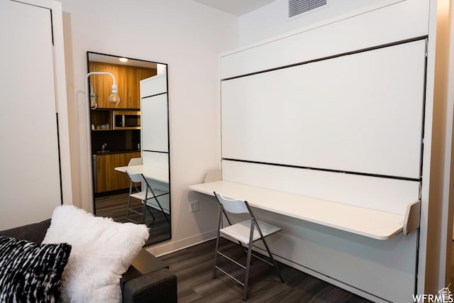 2670 Canyons Resort Dr Unit 208, Park City, UT 84098 - home office featuring dark wood-type flooring and baseboards