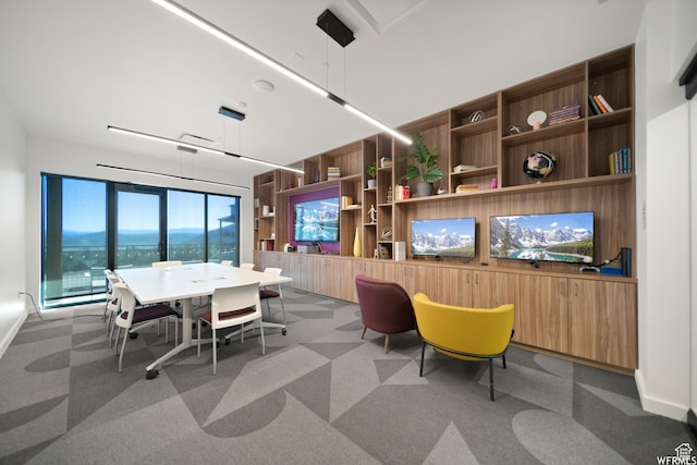 2670 Canyons Resort Dr Unit 208, Park City, UT 84098 - dining room featuring carpet floors and built in features
