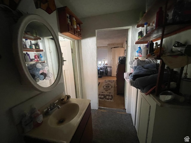 bathroom featuring a sink