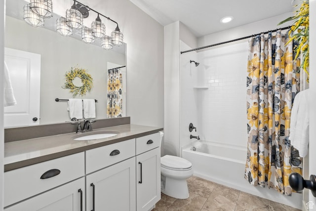 1007 S Weathervane Way, Heber City, UT 84032 - full bath featuring vanity, shower / bathtub combination with curtain, and toilet