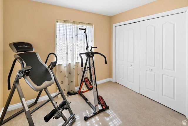 245 N 700 E, Richfield, UT 84701 - workout room with carpet flooring and baseboards