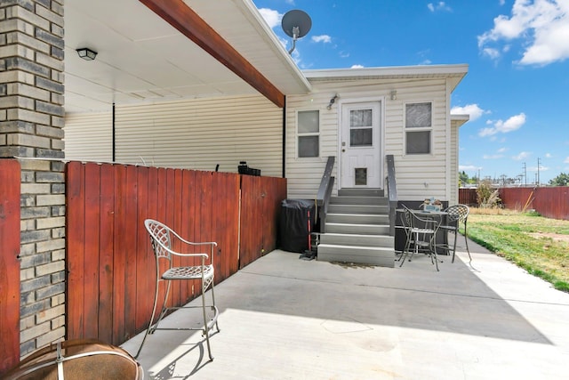 245 N 700 E, Richfield, UT 84701 - view of patio featuring entry steps and fence
