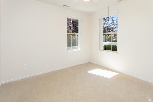 2896 W Abbey Springs Cir S, West Jordan, UT 84084 - spare room with carpet, baseboards, and visible vents