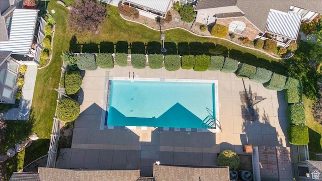 2896 W Abbey Springs Cir S, West Jordan, UT 84084 - drone / aerial view