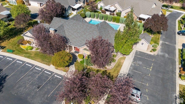 2896 W Abbey Springs Cir S, West Jordan, UT 84084 - aerial view with a residential view
