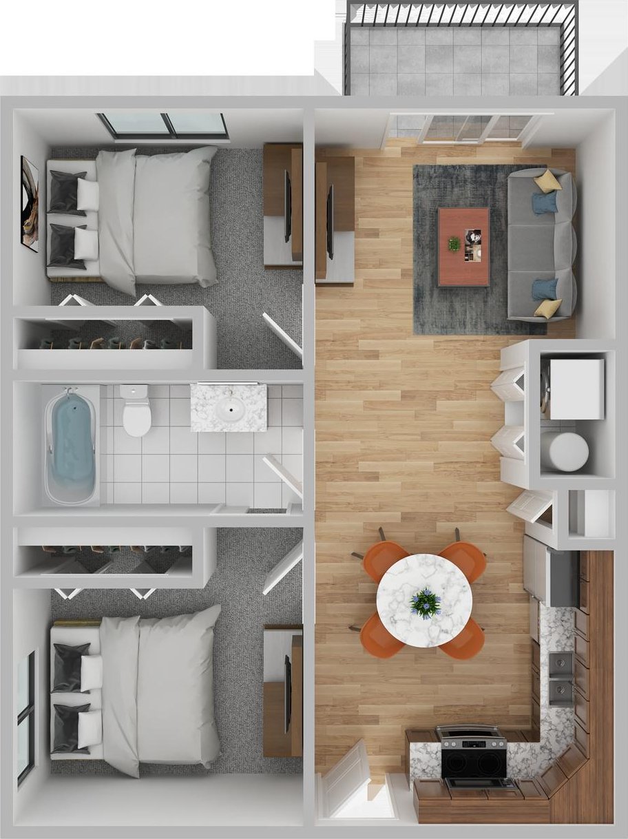 2085 N Main St Unit 101, Sunset, UT 84015 - property floor plan