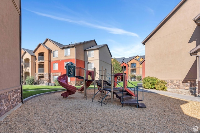 376 S 740 W Unit 102, Pleasant Grove, UT 84062 - view of play area featuring a residential view