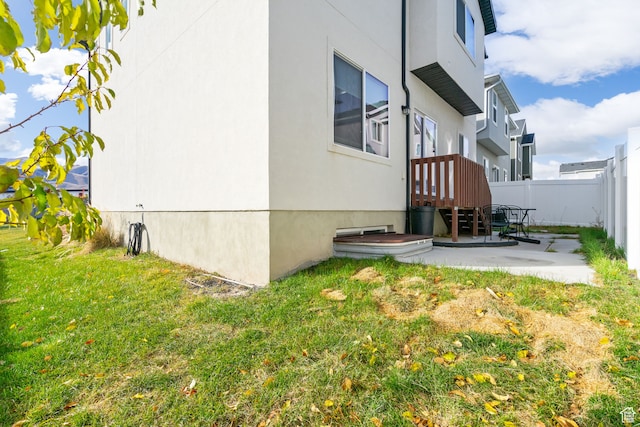 7152 N Brook Rdg, Eagle Mountain, UT 84005 - view of property exterior featuring a patio area and a yard