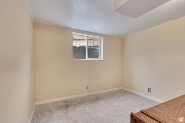 10551 Violet Dr, Sandy, UT 84094 - carpeted spare room with baseboards