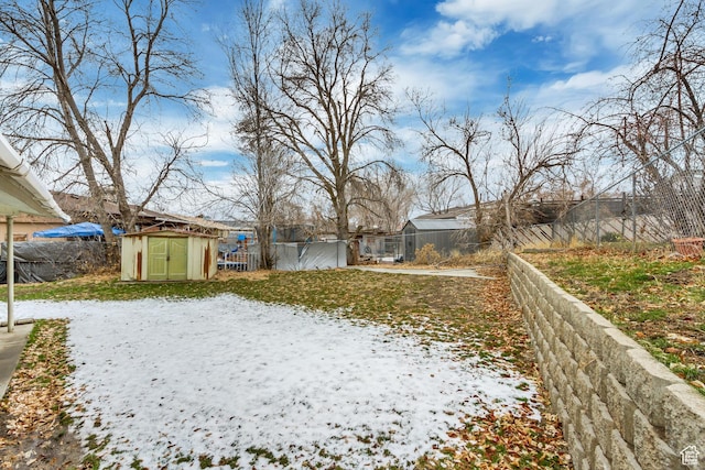 10551 Violet Dr, Sandy, UT 84094 - fenced backyard with a shed