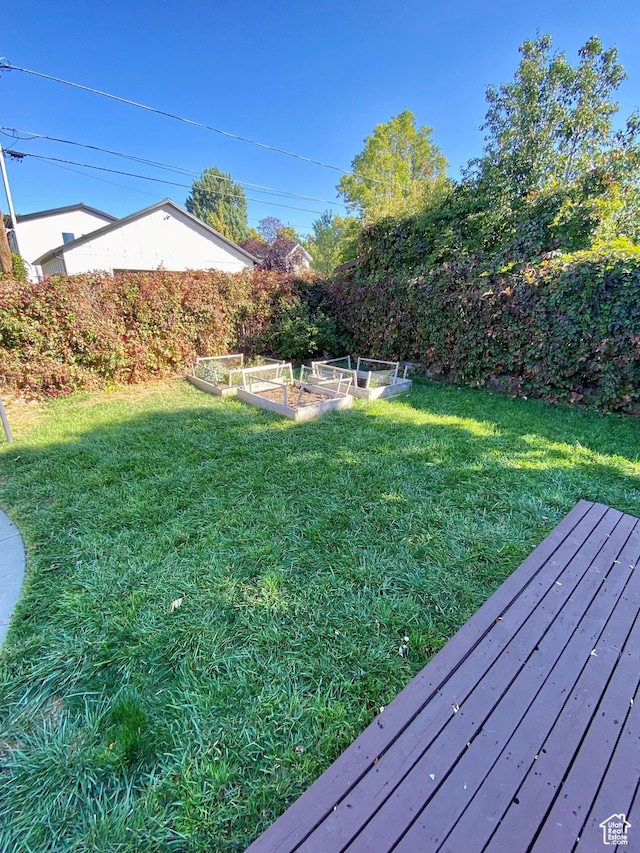 931 E Laird Ave S, Salt Lake City, UT 84105 - view of yard featuring a garden