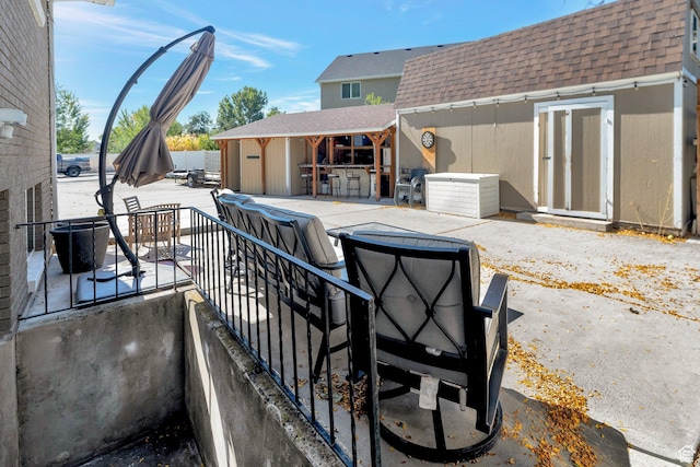 view of patio / terrace