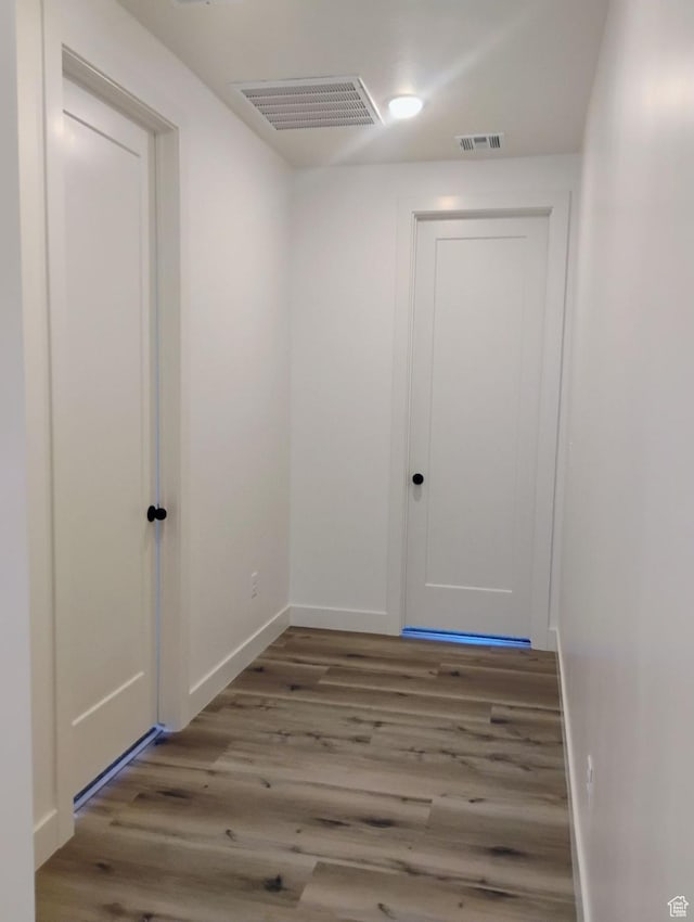2390 W 5190 N Unit 4, Cedar City, UT 84721 - hallway featuring hardwood / wood-style floors