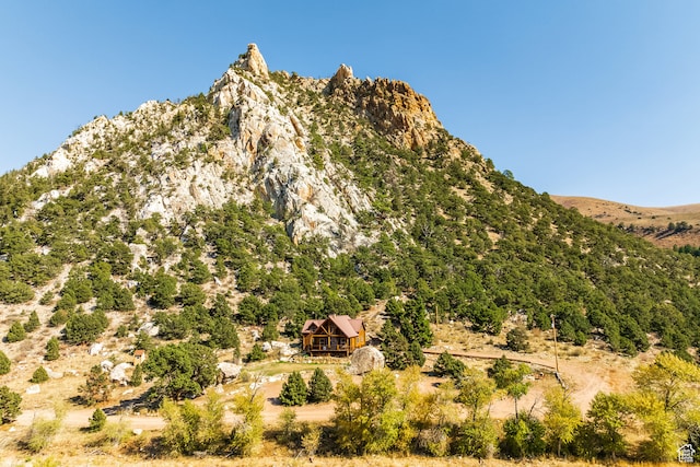 18906 N Canyon Rd, Whiterocks, UT 84085 - property view of mountains