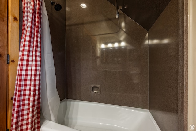 18906 N Canyon Rd, Whiterocks, UT 84085 - bathroom with shower / tub combo