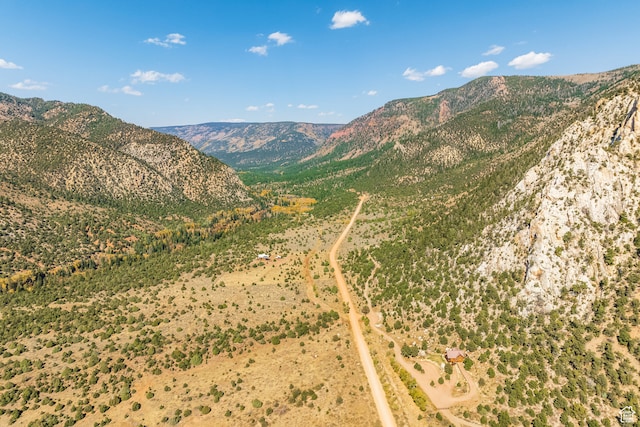 18906 N Canyon Rd, Whiterocks, UT 84085 - property view of mountains