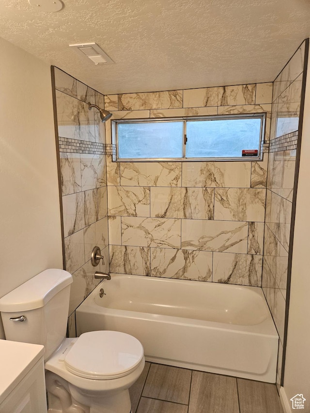 551 E Commonwealth Ave, Salt Lake City, UT 84106 - full bathroom with a textured ceiling, a wealth of natural light, and visible vents