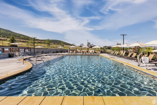 498 Thorn Creek Dr, Kamas, UT 84036 - community pool with a patio area