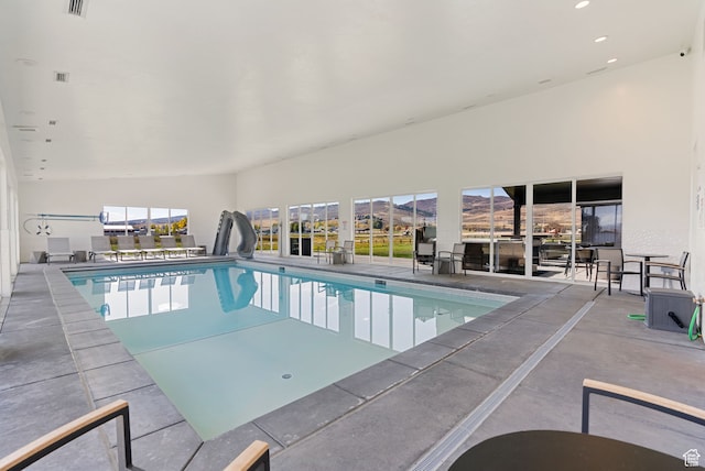 70 W 350 S, Garden City, UT 84028 - view of swimming pool featuring a patio and a water slide