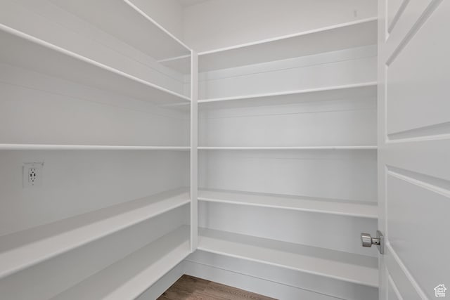 view of pantry