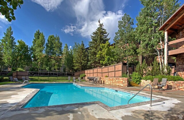 6861 N 2200 W Unit 9U, Park City, UT 84098 - pool with fence and a patio