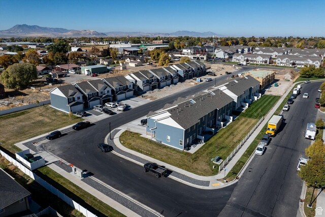 655 S 85 E Unit 32, Smithfield, UT 84335 - aerial view of residential area with a mountainous background