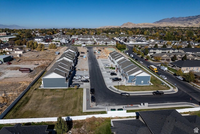 655 S 85 E Unit 32, Smithfield, UT 84335 - aerial view of property and surrounding area featuring a mountainous background and nearby suburban area