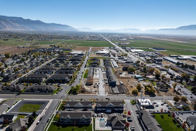 655 S 85 E Unit 32, Smithfield, UT 84335 - aerial overview of property's location with a mountain backdrop