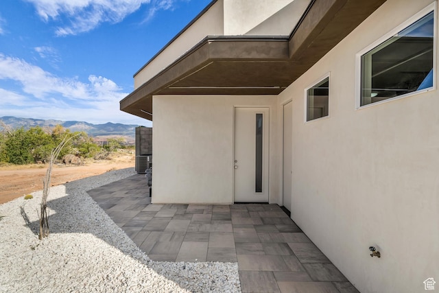 734 S 1220 W, Hurricane, UT 84737 - view of patio / terrace featuring a mountain view