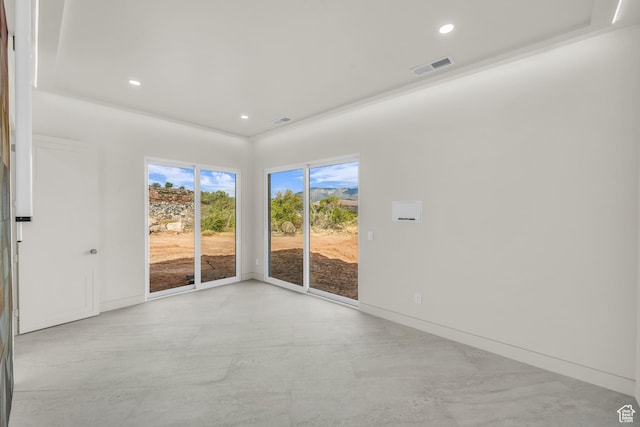 734 S 1220 W, Hurricane, UT 84737 - unfurnished room featuring visible vents, recessed lighting, and baseboards