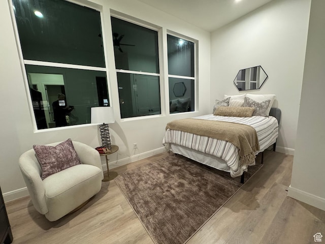 136 S 700 E Unit 1, Salt Lake City, UT 84102 - bedroom with hardwood / wood-style floors