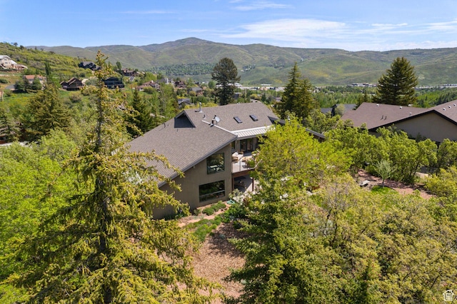 3797 Blacksmith Rd, Park City, UT 84098 - drone / aerial view of mountains