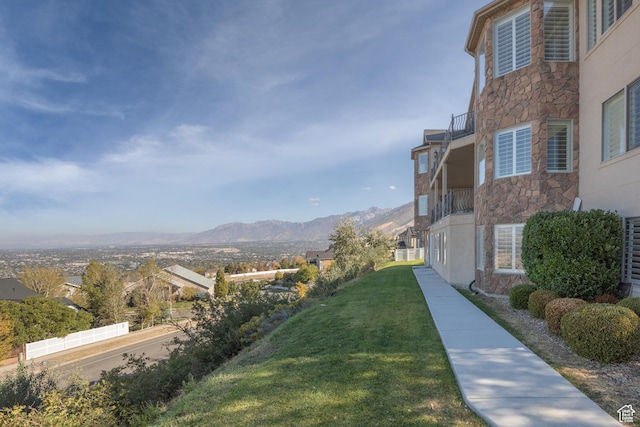 14714 S Pristine Dr E, Draper, UT 84020 - view of community featuring a lawn and a mountain view