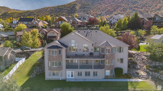 14714 S Pristine Dr E, Draper, UT 84020 - bird's eye view with a residential view and a mountain view