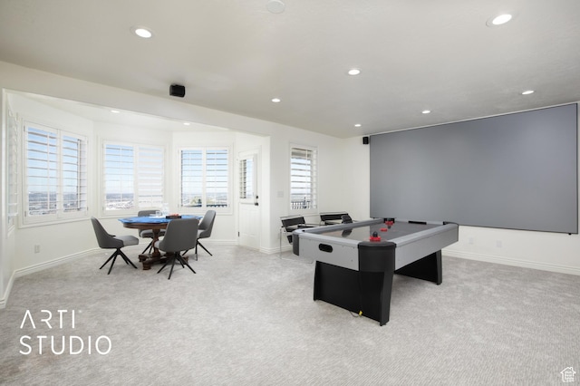 14714 S Pristine Dr E, Draper, UT 84020 - playroom with recessed lighting, baseboards, and carpet
