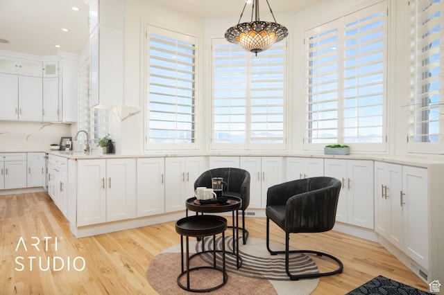 14714 S Pristine Dr E, Draper, UT 84020 - living area featuring recessed lighting and light wood-type flooring
